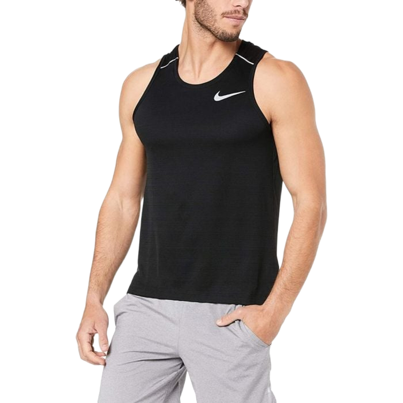 Nike Dri-FIT Miler Tank Top Black